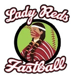 Lady Reds Fastball logo