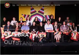 Manitoba Indigenous Youth Achievement Awards website homepage